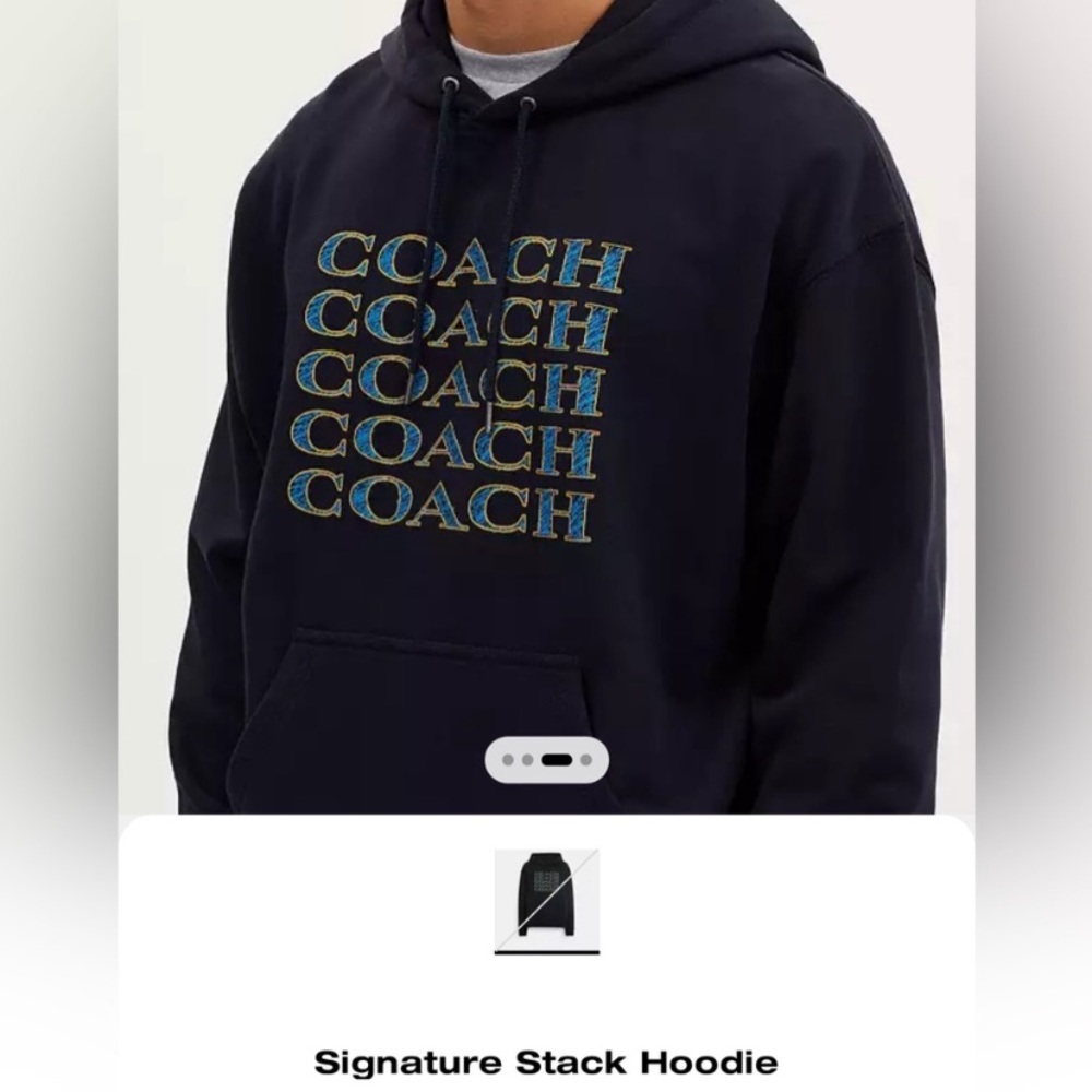 Coach hoodie